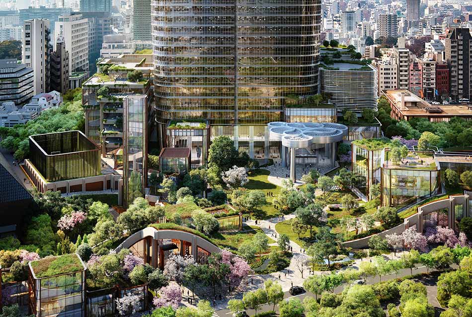 東京】最新城市綠洲・日本第一高樓─麻布台之丘Azabudai Hills